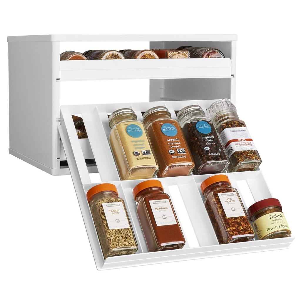 YouCopia Chef's Edition SpiceStack 30-Bottle Spice Organiser with Universal Drawers