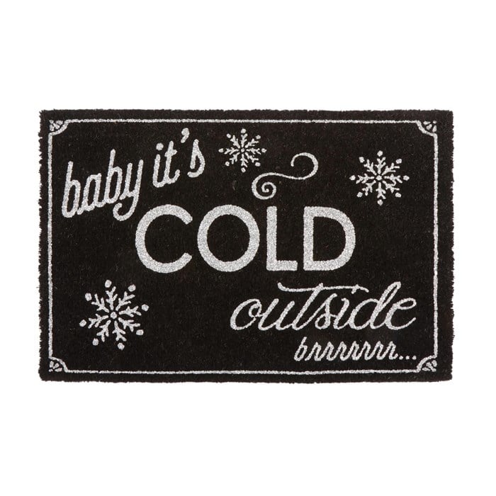 Baby It S Cold Outside Coir Door Mat Cult Favorite Christmas