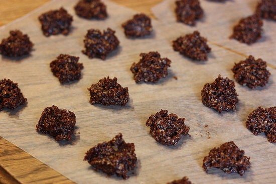 No-Bake Peanut Butter Chocolate Cookies