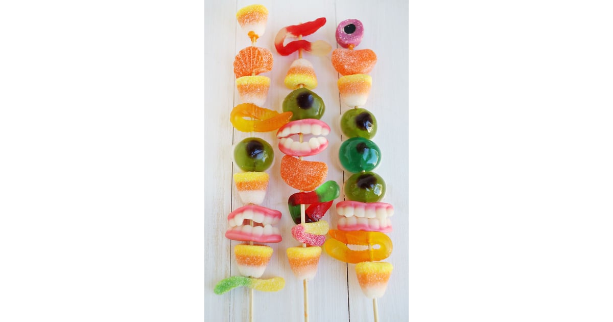 Monster Gummy Candy Skewers Halloween Desserts POPSUGAR Food Photo 16