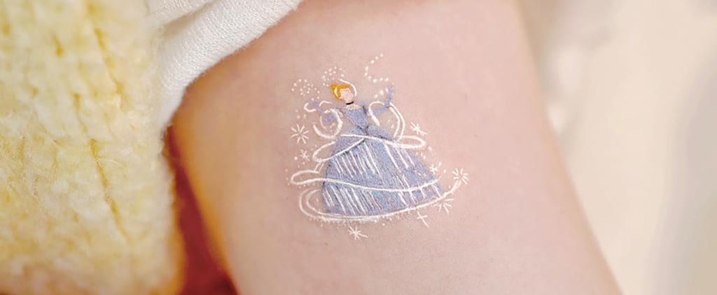 Tiny Disney Princess Tattoos