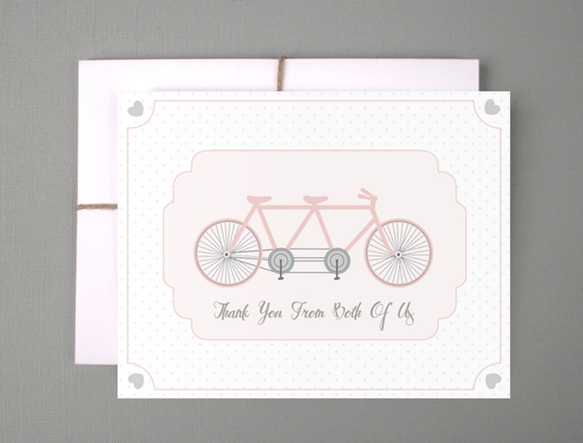 Free Printable Wedding Thank You Cards | PS Smart Living