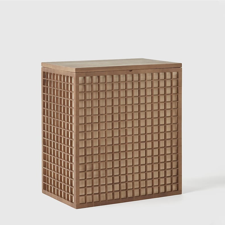 Marie Kondo Shoji 2-Section Bamboo Hamper