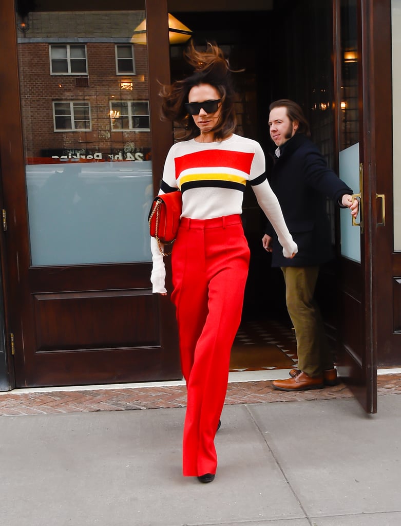 Victoria Beckham's Red Pants November 2018 | POPSUGAR Fashion Photo 57