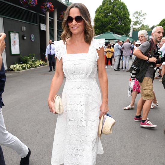 Pippa Middleton Anna Mason Dress at Wimbledon