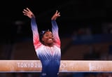 The Tiny Nail-Art Detail You May Have Missed During Simone Biles's Epic Beam Routine