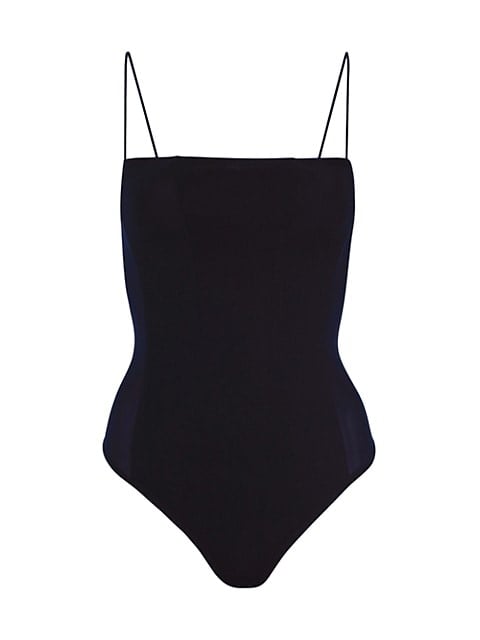 Good American Mesh Corset Bodysuit