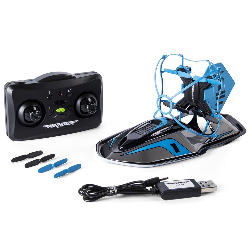 Air Hogs 2-in-1 Hyper Drift Drone For High Speed Racing and Flying