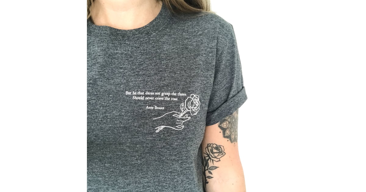 Anne Brontë | Feminist Quote T-Shirts From Famous Authors | POPSUGAR