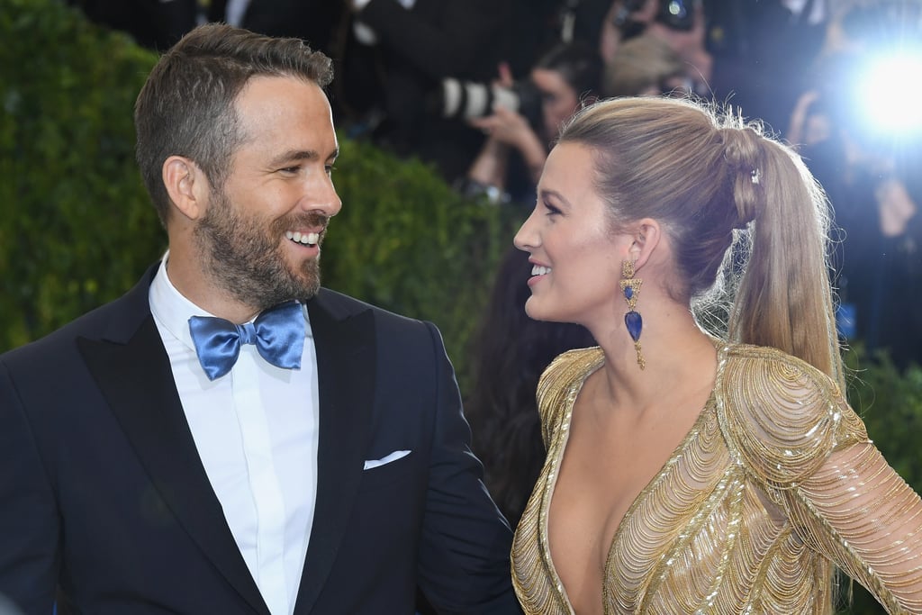 Ryan Reynolds And Blake Lively At The 2017 Met Gala Popsugar Celebrity Photo 7 