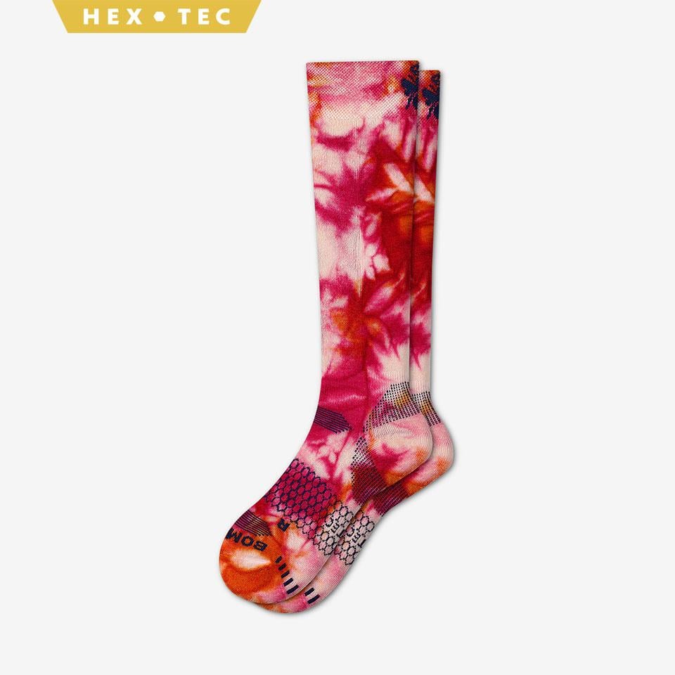 Bombas Tie Dye Performance Ski & Snowboard Socks