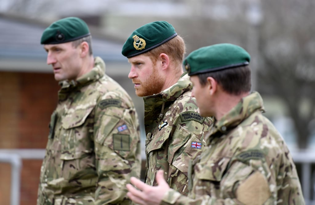 Prince Harry in Uniform at Green Beret Presentation 2019