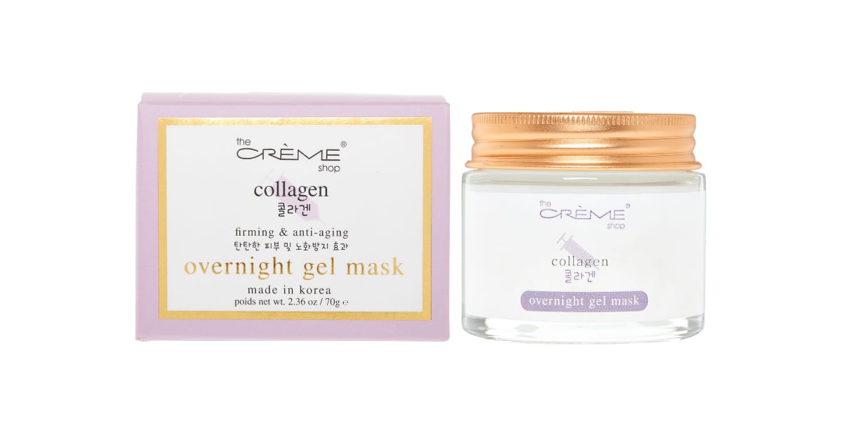 The Crème Shop Collagen Overnight Gel Mask Best Overnight Masks UK