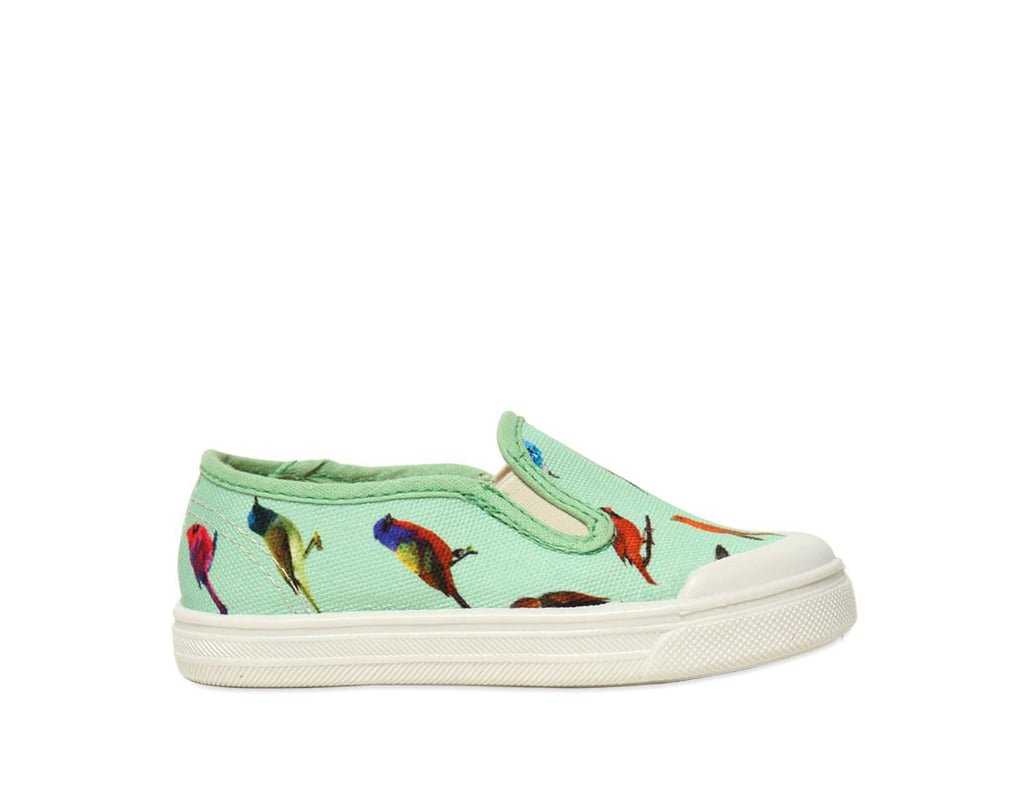 Pépé Birds Cotton Canvas Slip-On Sneakers ($88)