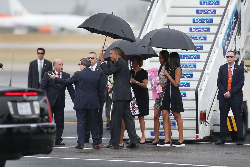 Obama Family Visiting Cuba March 2016