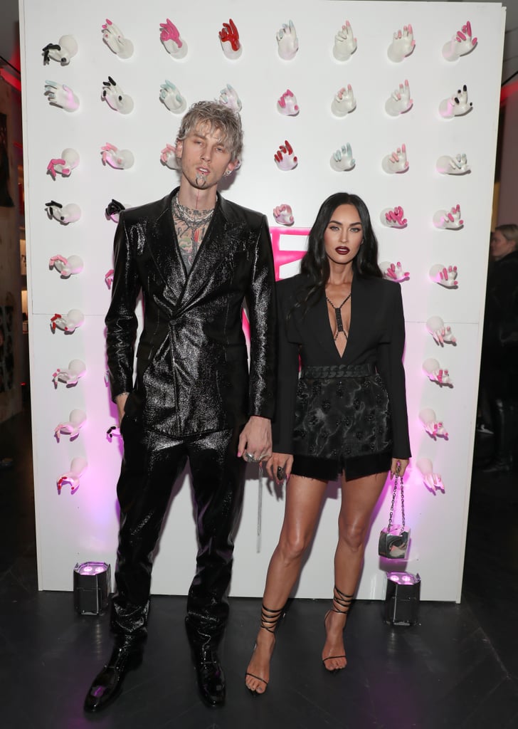 See Megan Fox and Machine Gun Kelly's Chained-Together Nails