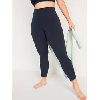 Old Navy Carbon Extra High-Waisted PowerChill Leggings Women's