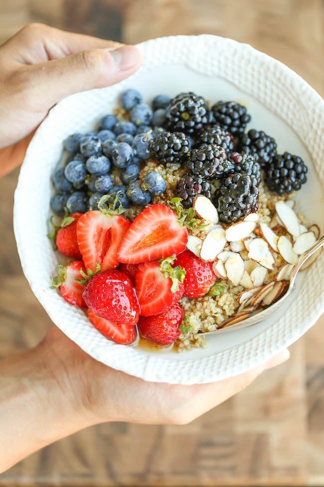 Berry and Quinoa Power Bowls