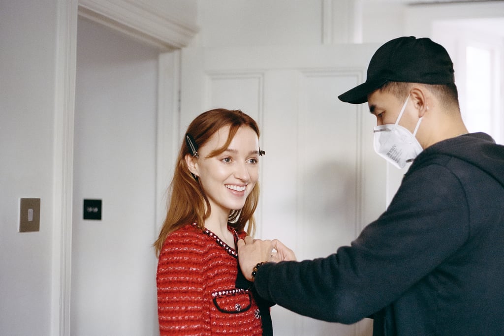 Phoebe Dynevor Stars in Self-Portrait Autumn 2021 Collection