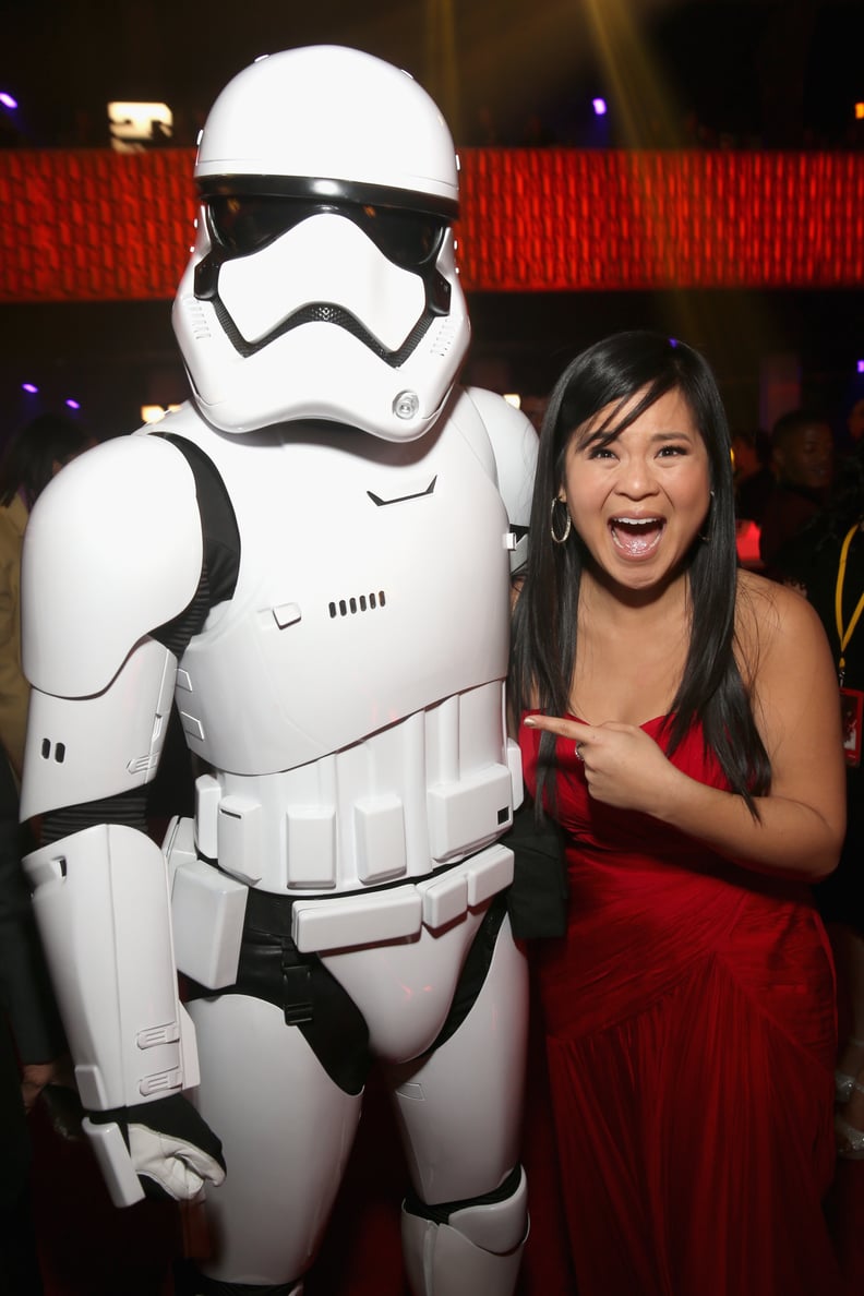 She Even Fan-Girled Over the Stormtroopers at the Premiere