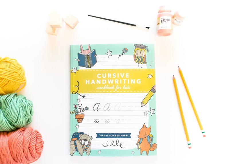 Cursive Handwriting Workbook For Kids