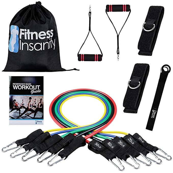 Fitness Insanity Resistance Band Set