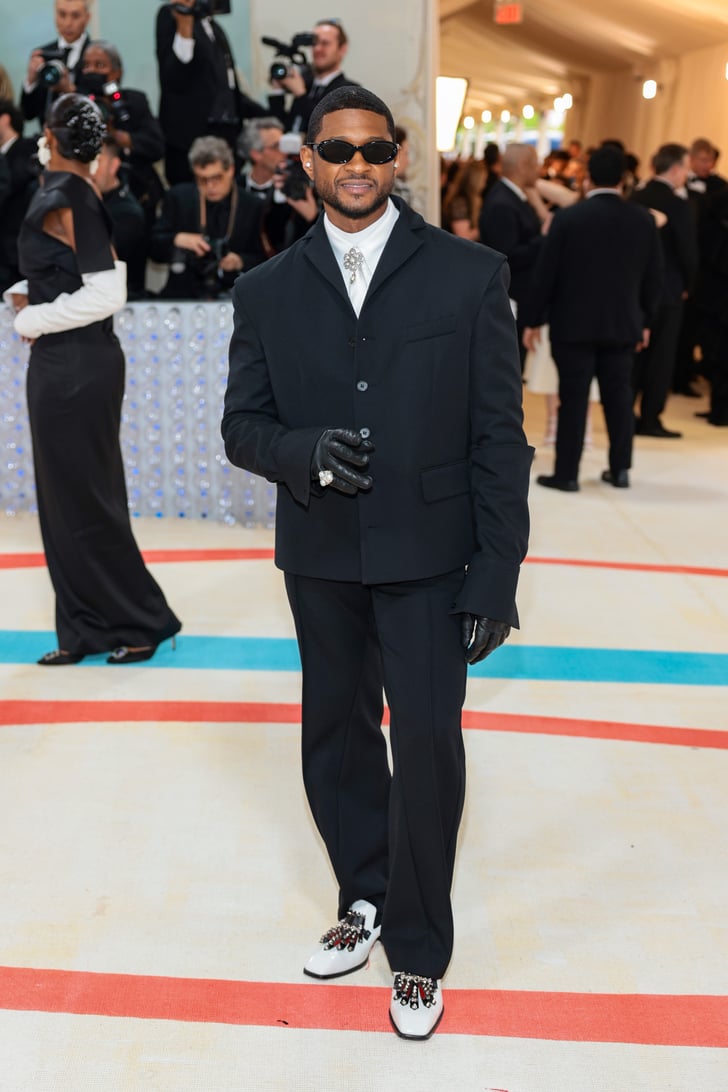 Usher at the 2023 Met Gala Met Gala 2023 Red Carpet Fashion