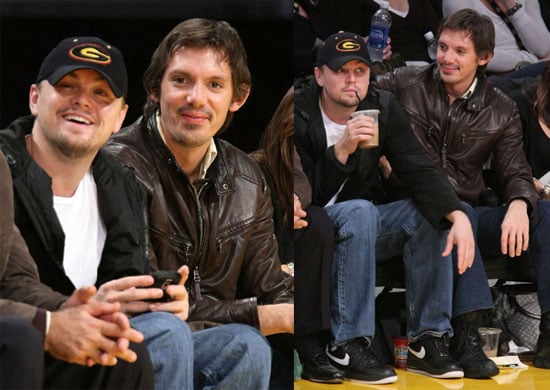 Leo at the Lakers Game