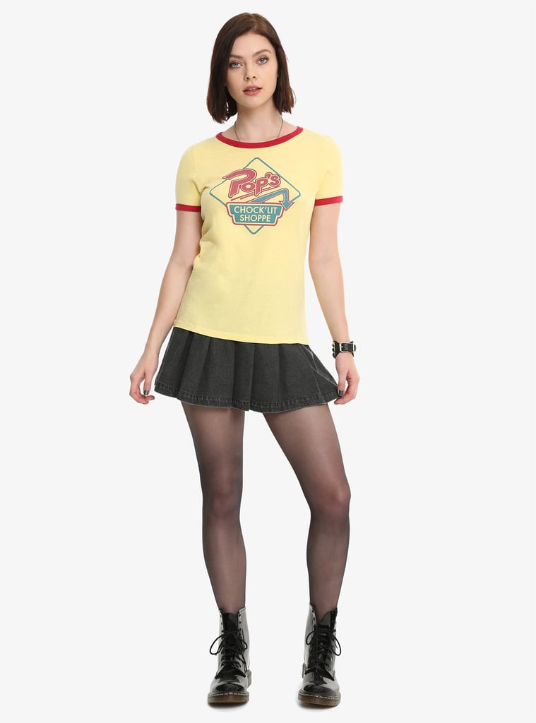 Pop's Chock'lit Shoppe Girls Cosplay Ringer T-Shirt