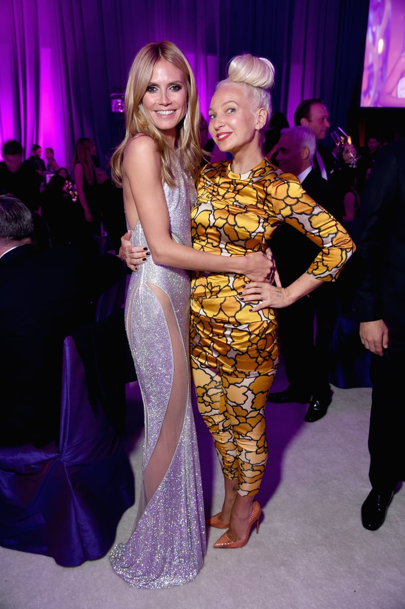 Heidi Klum and Sia