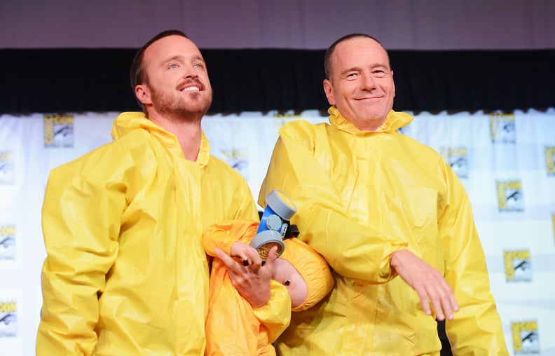 Of Course, They Had to Break Out Their Notorious Yellow Suits For the 2012 Comic-Con Panel in July 2012