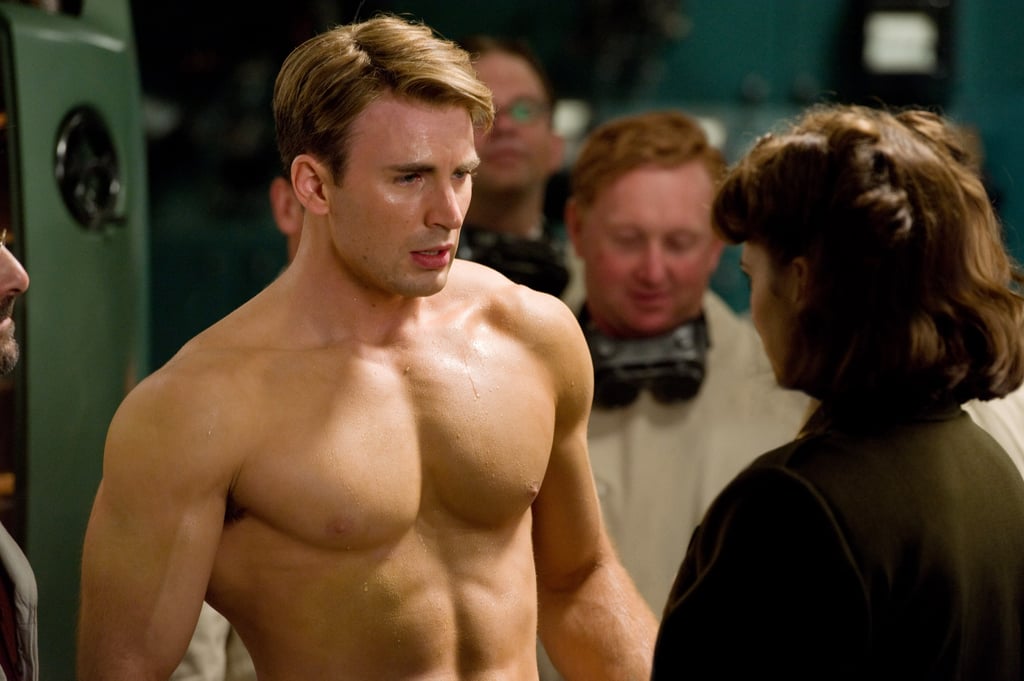 This is postserum Steven Rogers in The First Avenger. You're welcome.