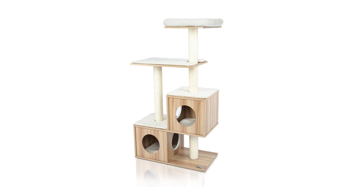 LAZY BUDDY 54" Cat Tree Cat Trees That Aren't Ugly and Look Great in