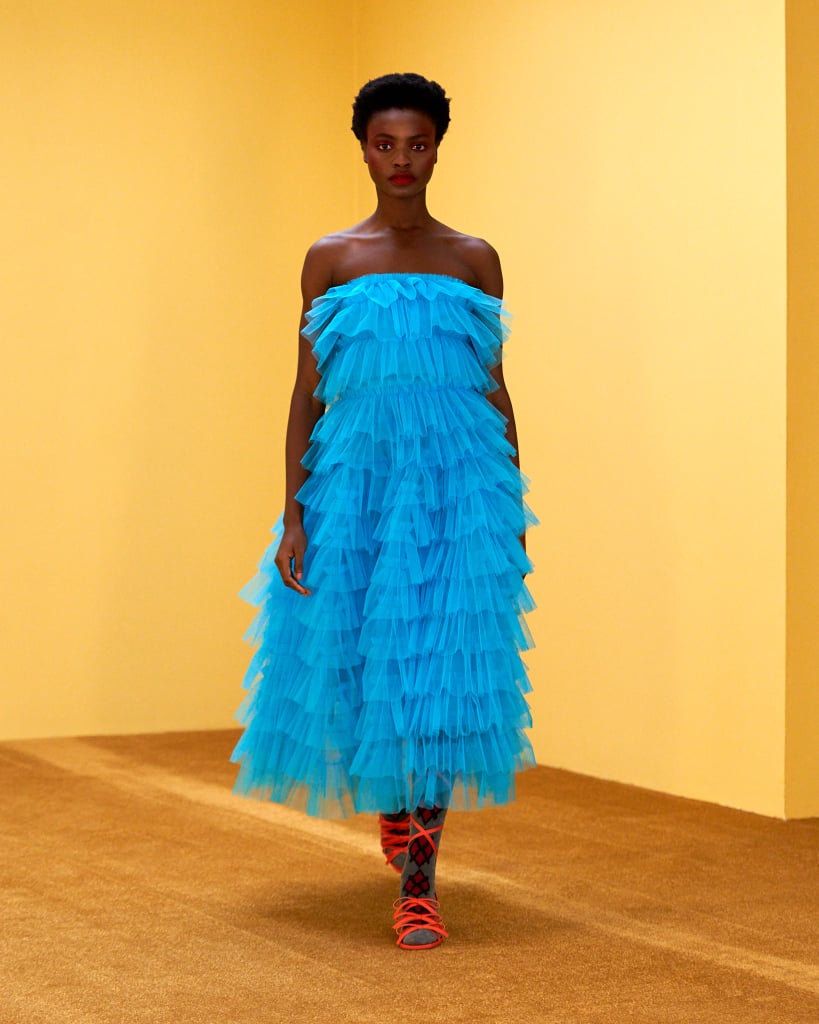 Tulle Skirt Trend at LFW: Molly Goddard Autumn 2021