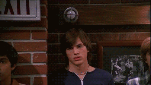 And Kelso realized it too.