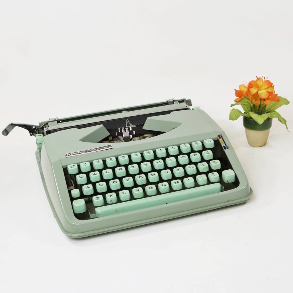 Vintage Hermes Baby Rocket Portable Typewriter