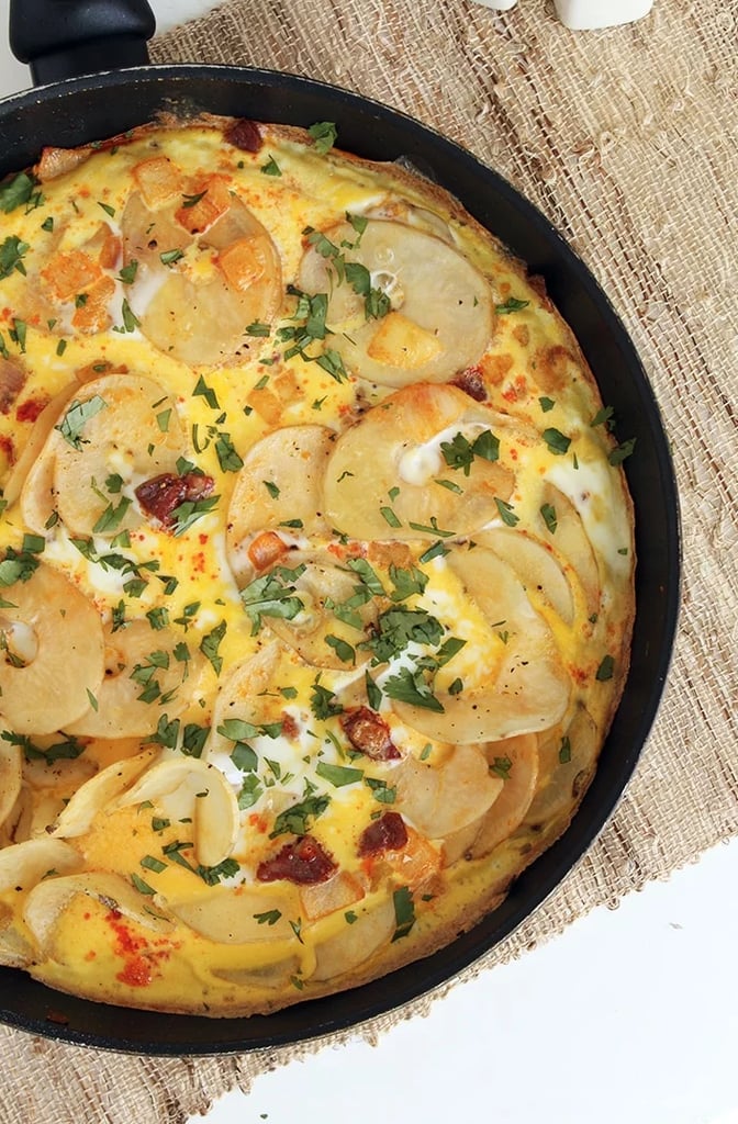 Tortilla Española With Chorizo