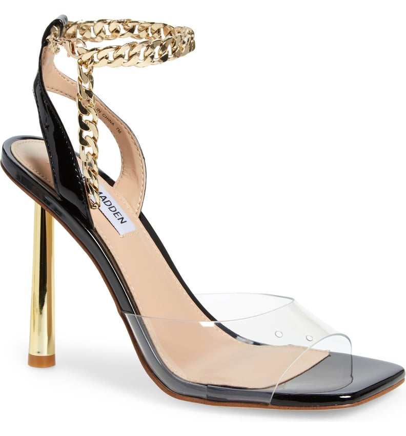 For Gold Details: Steve Madden Buoyant Ankle Strap Sandal