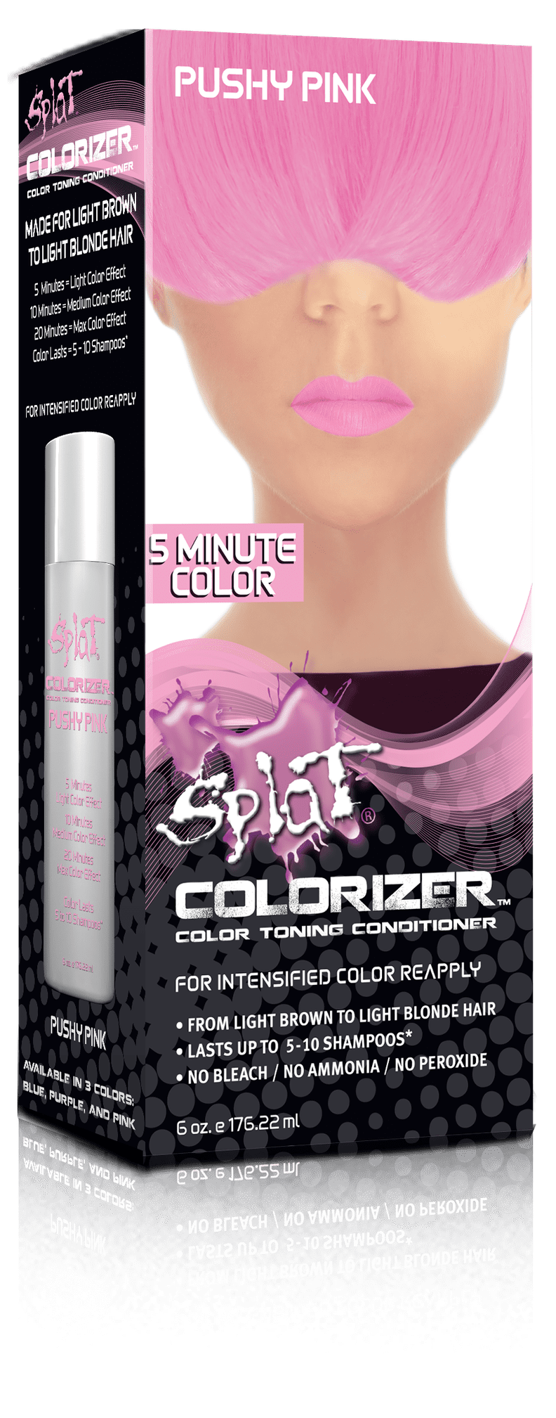 Splat Colorizers in Pushy Pink