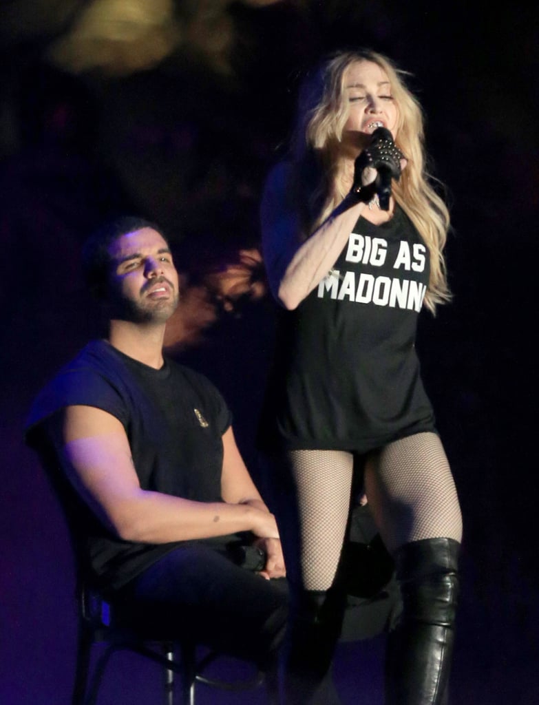 Madonna Kissing Drake at Coachella | Pictures