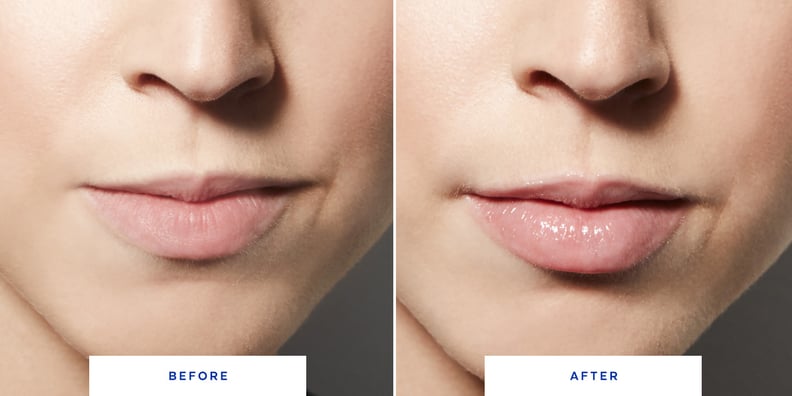 Lip Plumping Makeup Before and After
