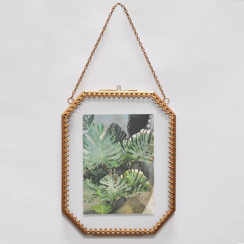 Opalhouse 8" x 10" Matted to 5" x 7" Ornate Detail Frame Brass