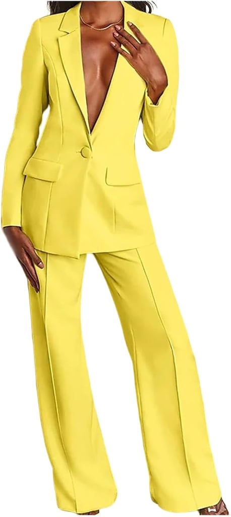 Qesulk 2 Piece Pant Suit