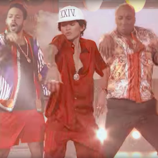 Zendaya Dressed as Bruno Mars on Lip Sync Battle 2017