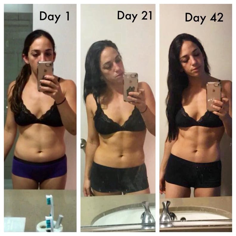 Women chest workout before and after sales