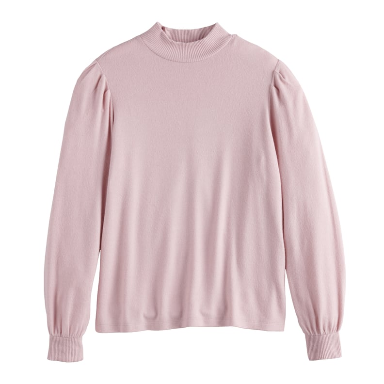 POPSUGAR Cozy Mockneck Top