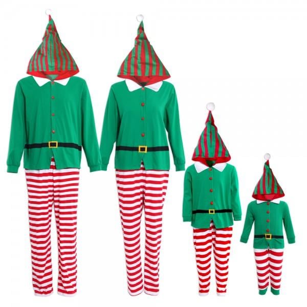 Elf Funny Christmas Matching Pajamas