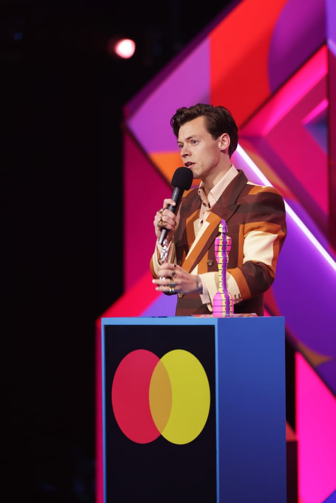 Harry Styles's Gucci Outfit at the 2021 Brit Awards