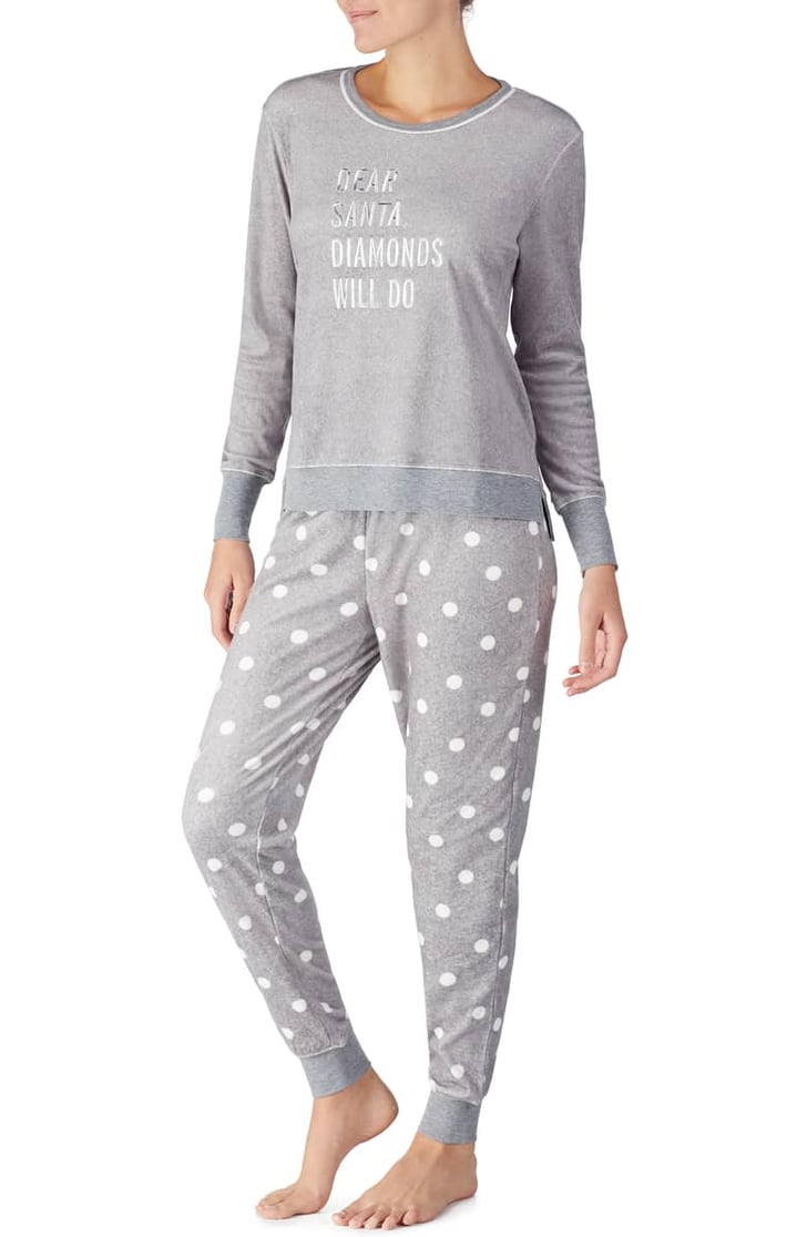 Kate Spade New York Jogger Long Pajamas | All We Want For Christmas Is Kate  Spade NY! 50 Gifts Every Fashion Girl Will Obsess Over | POPSUGAR Fashion  Photo 20