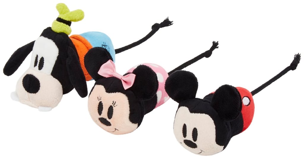 Disney Mickey & Friends Plush Mice Cat Toy With Catnip